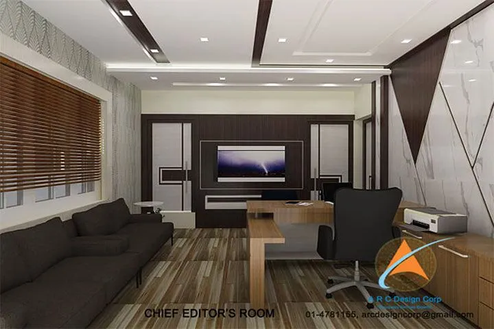 Chief Editor's Workspace Room